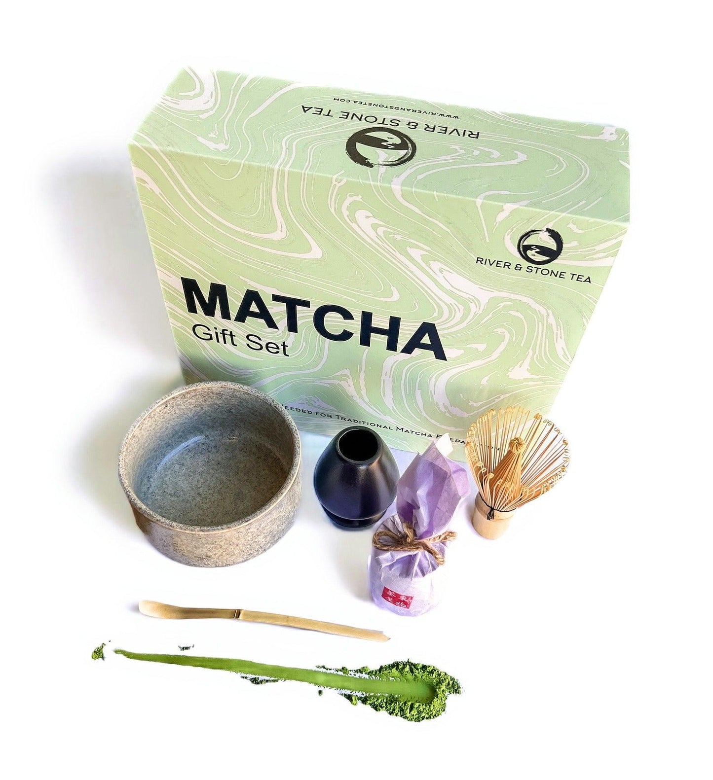 Earth Tone Matcha Set - Matcha Included