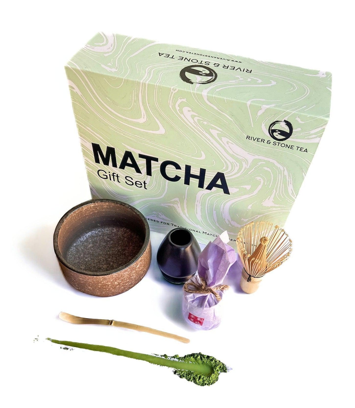 Earth Tone Matcha Set - Matcha Included