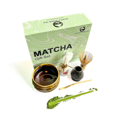 Matcha Starter Set - Matcha Included - River & Stone Tea