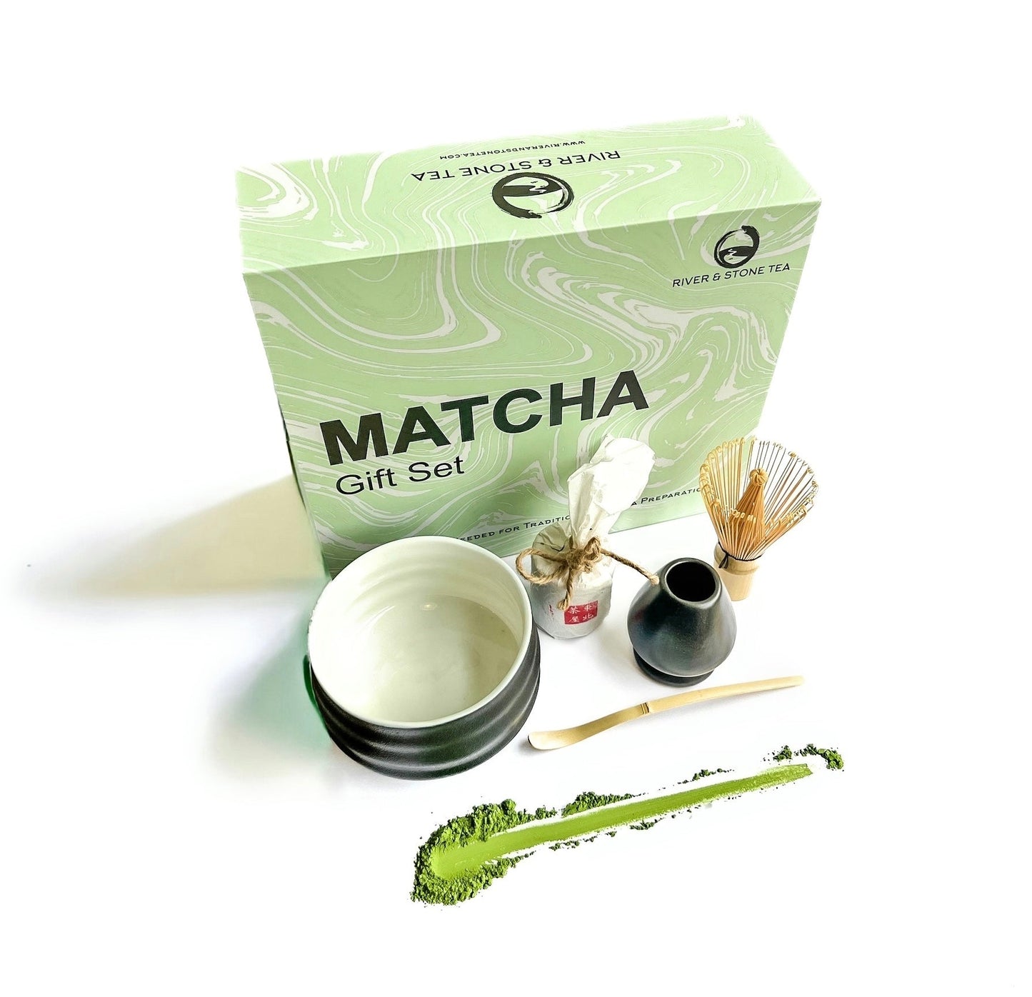 Matcha Starter Set - Matcha Included - River & Stone Tea